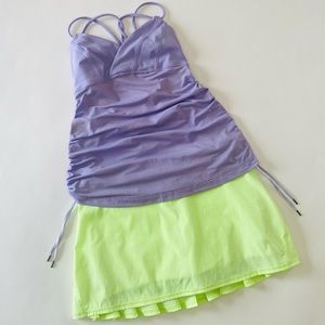 Rare Lululemon Polkadot Pace Setter Skirt